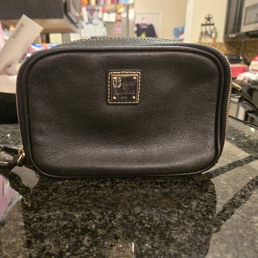 Black Dooney And Bourke Sawyer Crossbody Purse